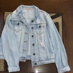 Denim jacket.